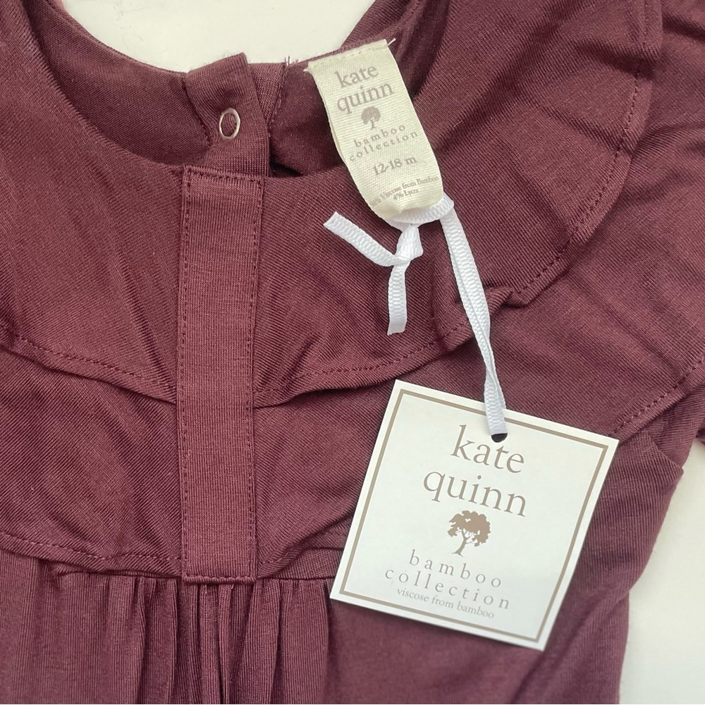 Kate Quinn Organic Bamboo Ruffle Jumpsuit Romper - Picture 5 of 5